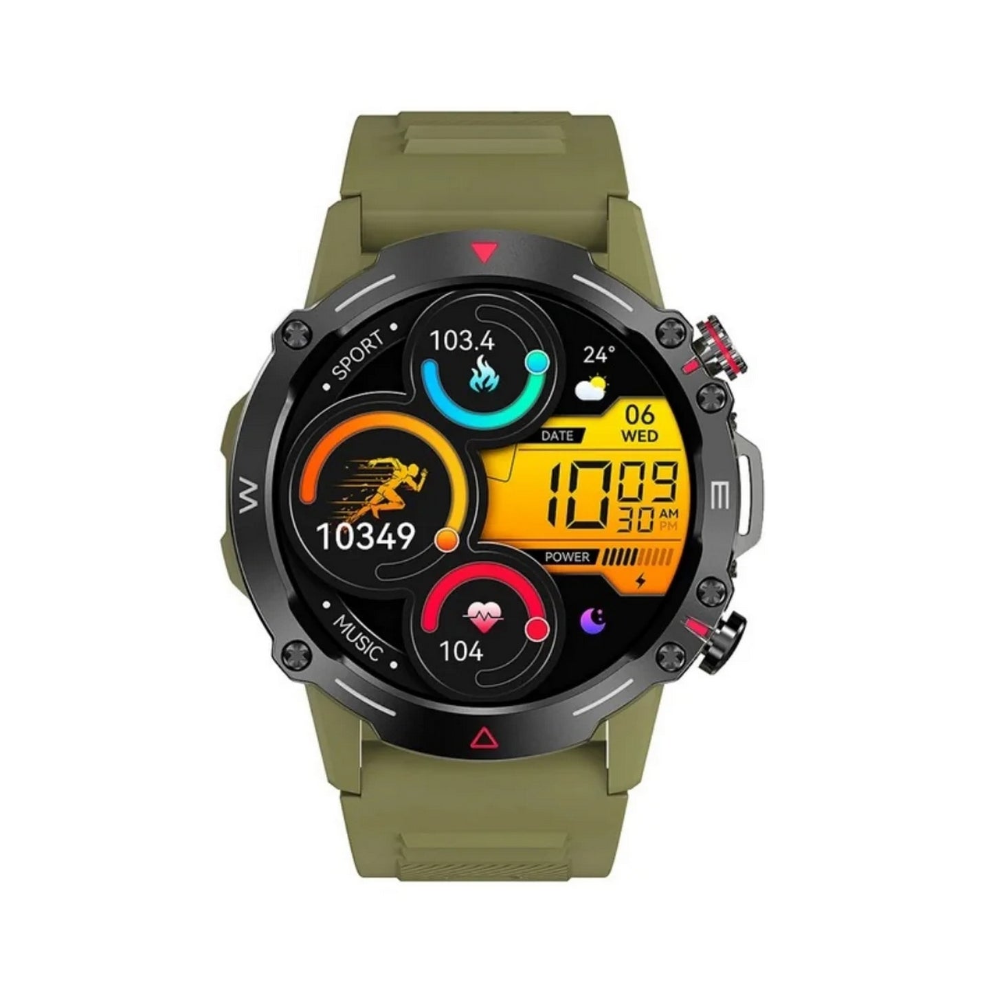 Reloj Inteligente (Incluye 3 Correas)