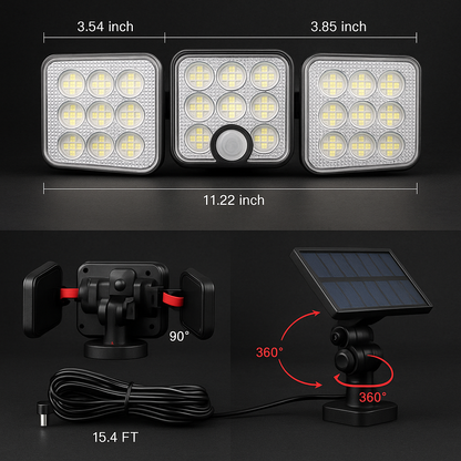 Lampara Solar Exterior